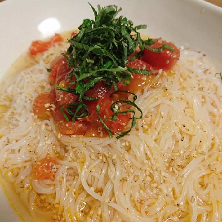 とろ~りトマトそうめん